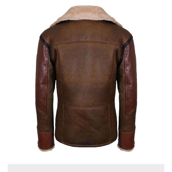 Classic Leather Bomber Jacket For Winters