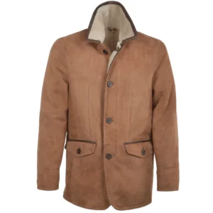 Trendy shearling Coat for men