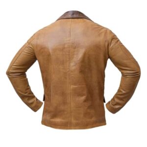 leather blazer men for winter