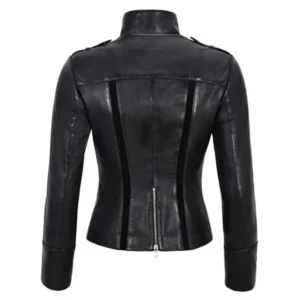 Designer Studded leather jacket