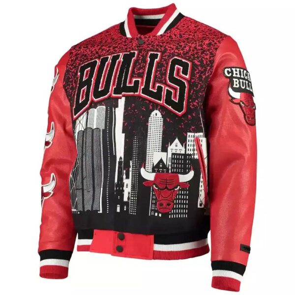 chicago bulls letterman jacket