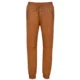 Brown leather pants women