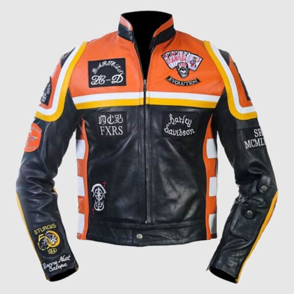 Moto leather jacket harley davidson