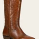 brown leather boots