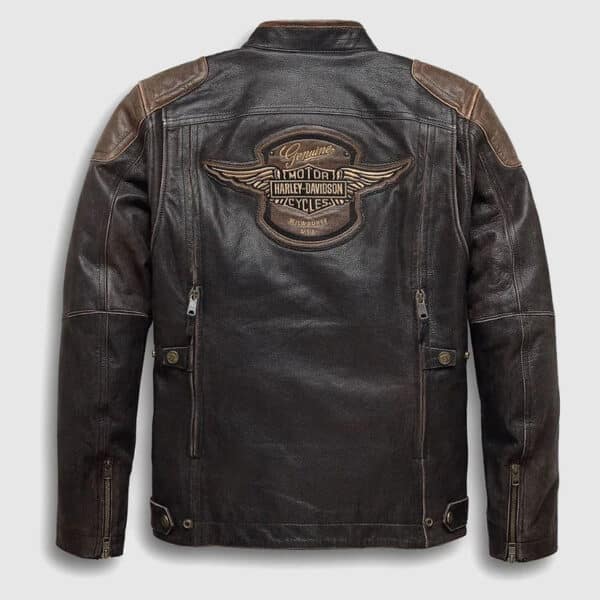 leather jacket harley davidson