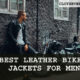 Biker leather jackets