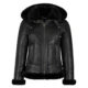 aviator jacket women with hood