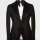 black 3 piece suit for wedding