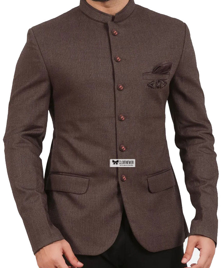 brown blazer