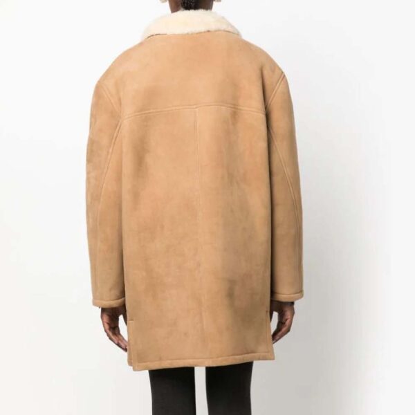 long sherpa coat