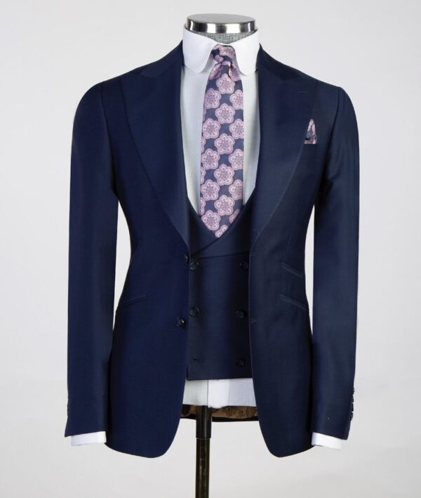 navy blue suit for men