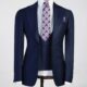 navy blue suit for men