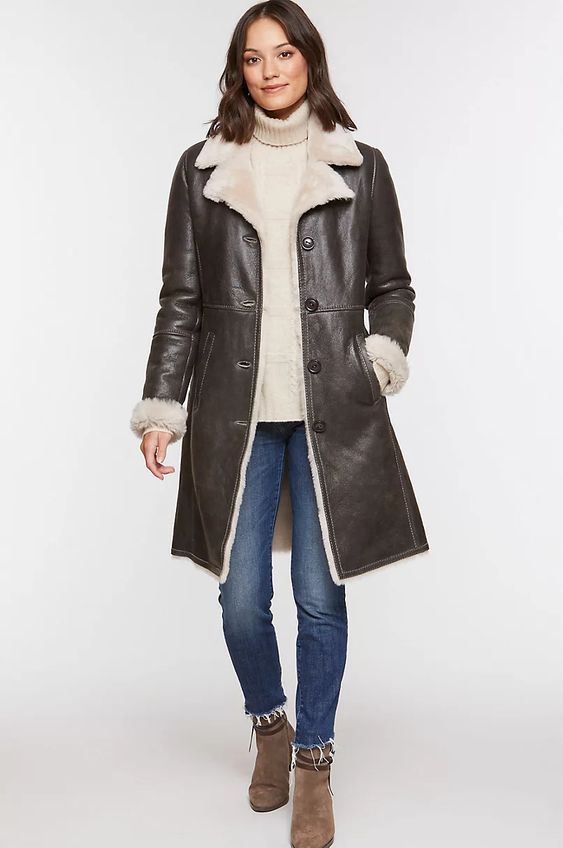 shearling coat