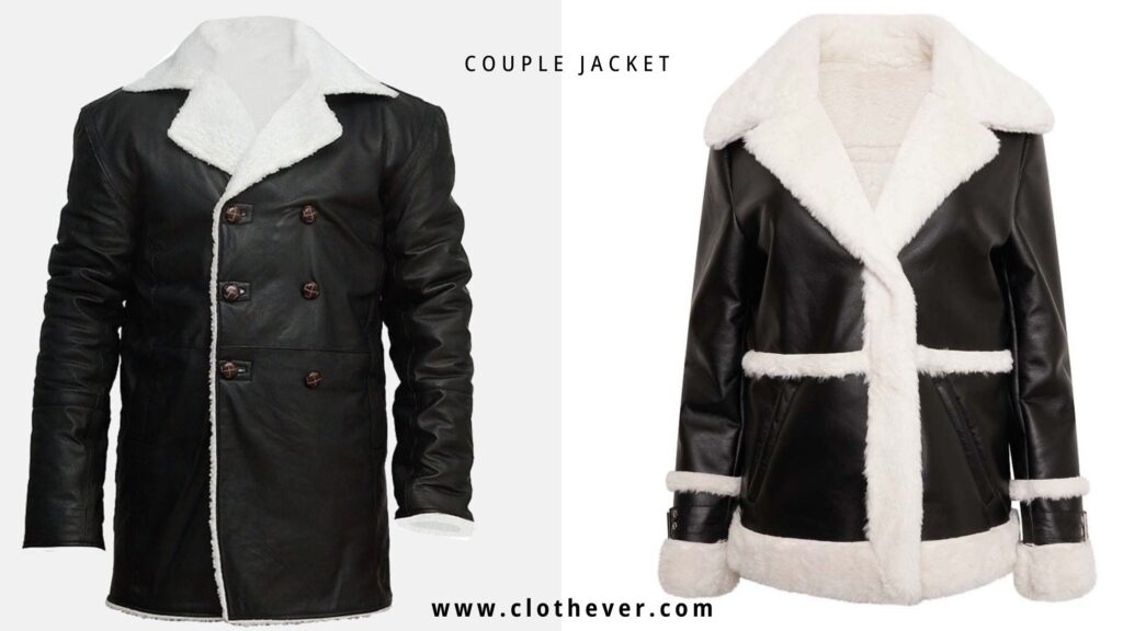 shearling couple jacket