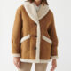 women shearling jacket for winters