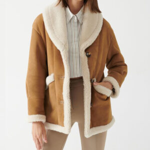 women shearling jacket for winters