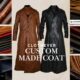 Affordable Custom Made Long Leather Coat