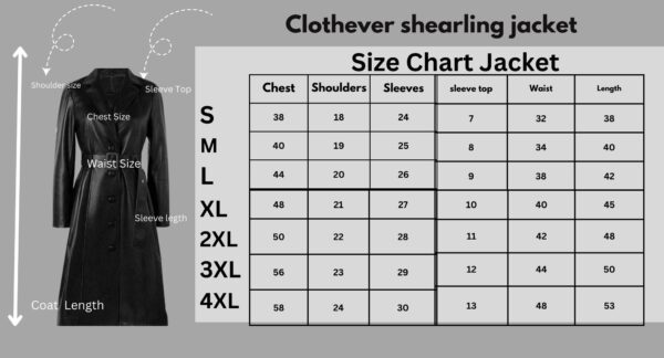 clothever sizee chart