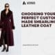 Custom Made Shearling Leather Coat