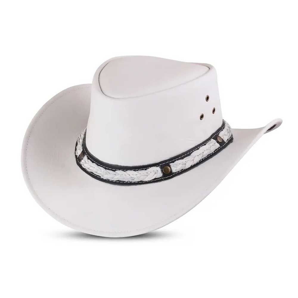 leather hat