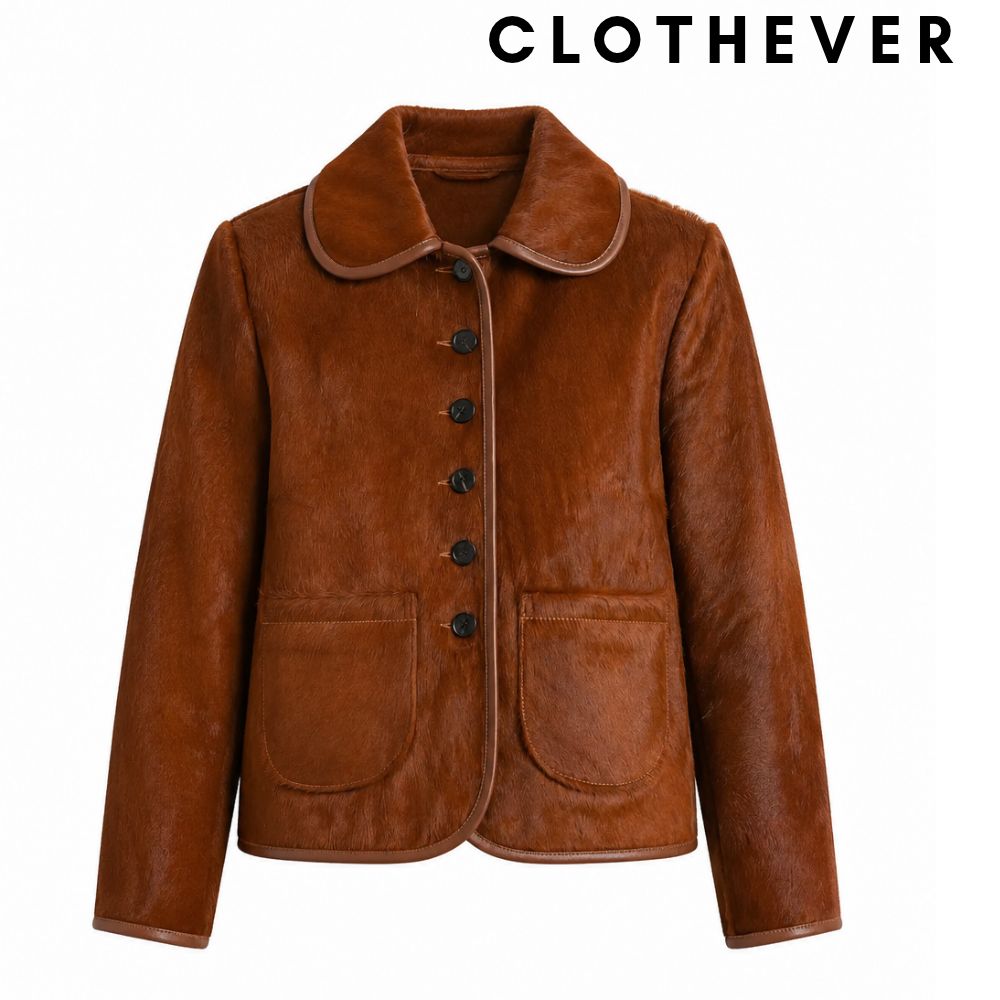 Original Hair On Hide Leather Jacket